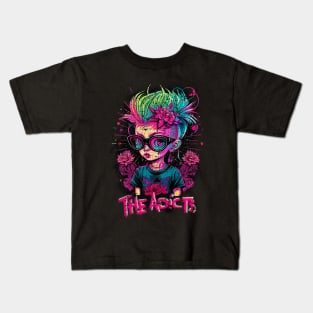 Punk Girl - The Adicts Vintage Kids T-Shirt